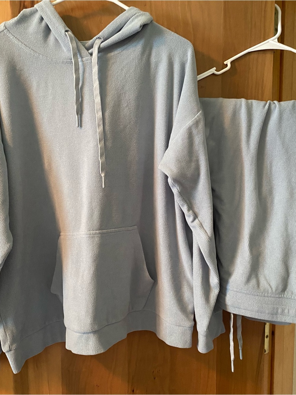 Marc New York Light Blue Women's Hoodie & Jogger Set